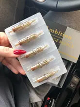 Ambition-cartucho para tatuar con agujas, 20 piezas, revestimiento redondo, n. ° 10, bugpin (0,30mm), 1RL, 3RL, 5RL, 7RL, 9RL, 11rl, 14rl