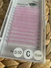 False-Lashes HBZGTLAD Curl 8-15mm Blue Yellow C/D Brand-New