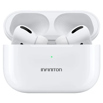 

INFINITON BE-60 wireless headphones-White, Bluetooth 5.0, noise canceling