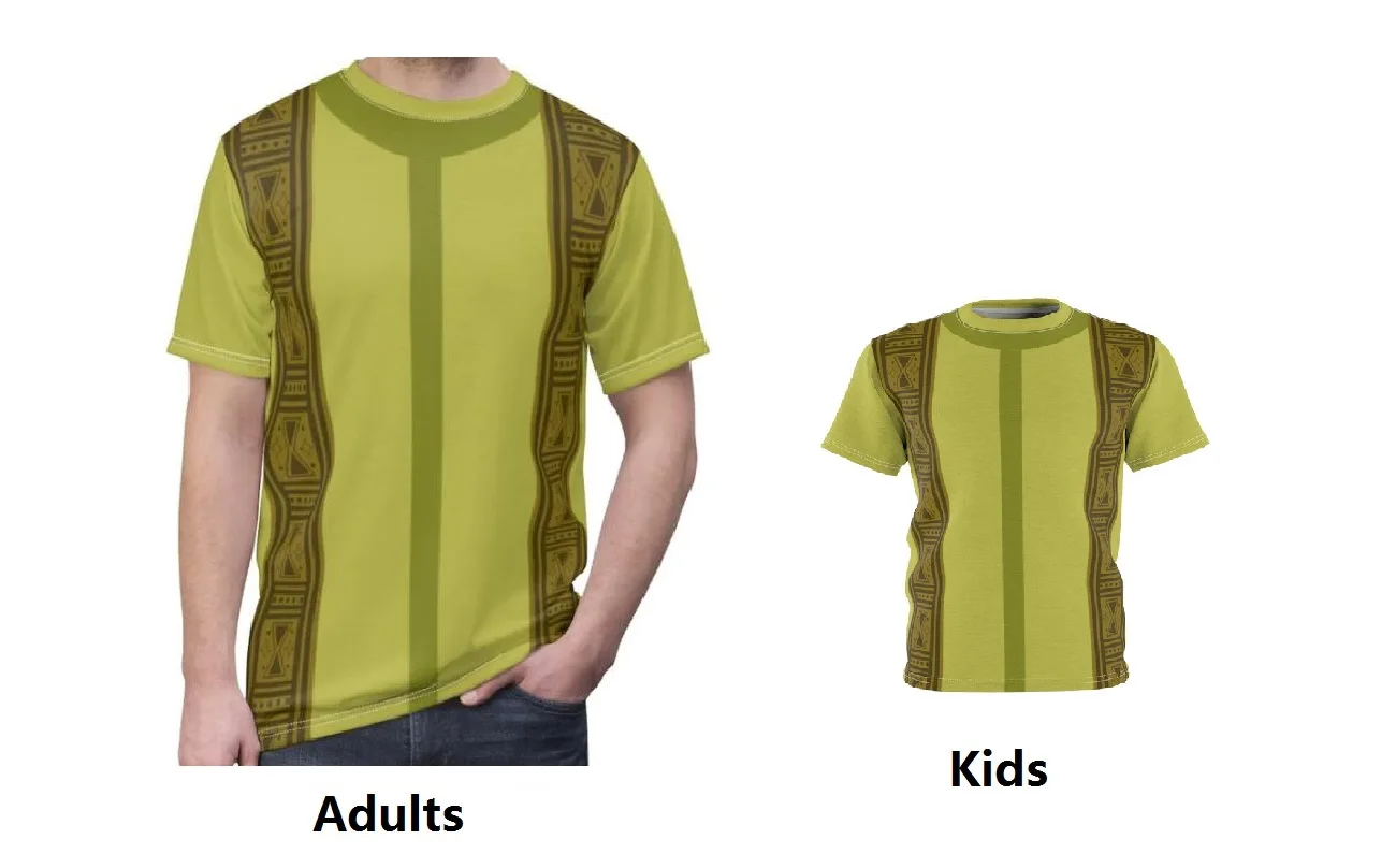 son and daughter matching outfits Encanto Inspired Isabela All-Over Print Costume Lightweight Women'sEncanto Inspired Mirabel All-Over Print Kid's Costume T-Shirt aunt and niece matching outfits Family Matching Outfits