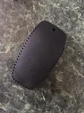 Cuero Luminoso de llave de coche para gran pared Haval Coupe H7 H8 H9 GMW H6, cubierta pequeña a rayas de Color, carcasa del mando a distancia, llavero