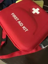 Kit de primeros auxilios impermeable para el hogar, bolsa de EVA roja portátil de alta calidad para tratamiento médico de emergencia para Familia o viaje