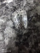 Anillo Vintage de plata fina con cola de zorro para hombre y mujer, Joyería de Halloween de fiesta Steampunk, regalos
