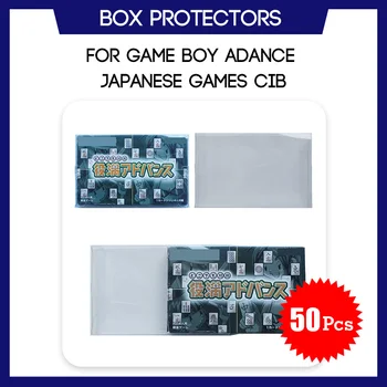 

Box Protector For Game Boy Advance Japanese Games CIB Complete In Box Custom Made Clear Plastic Case 50 Pcs