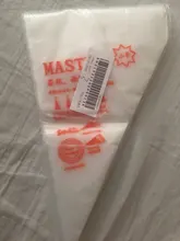 100 Uds paquete pastelería Bolsa S/M/L tamaño desechables tuberías de torta de glaseado Fondant crema decoración de repostería punta herramienta de decoración de pasteles