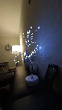 Study-Lamp Battery Holiday-Lighting-Decor Desk Fairy-Night-Light Bedside LED Christmas-Tree