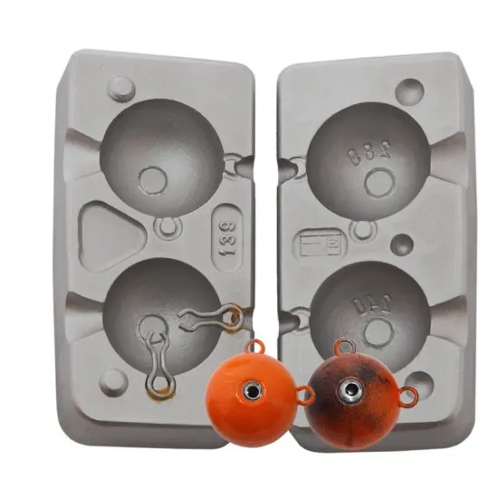 Fishing Sinker Mould Trailer Ball Gr.230280 F 139