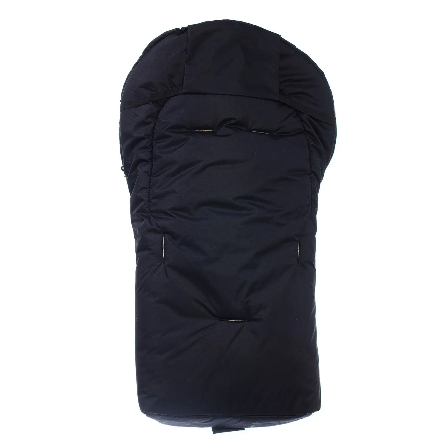 Конверт зимний меховой Nuovita Tundra Pesco(Nero/Черный