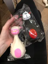 Toy Dog-Toy Latex Rubber Chewing Animal-Shape Squeaky Teeth-Cleaning Cow Cute Sound Cartoon