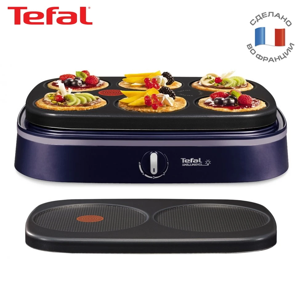 Crepe Maker Tefal PY604434 the crepe maker electric kitchen appliances to fry the pancakes