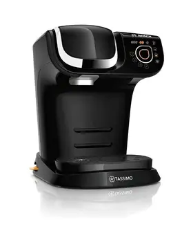 

BOSCH TASSIMO MY WAY 2 multi-drink coffee maker black-1500W-1.3L capacity-automatic 1 single button-SENSORTOUCH-includes FIL