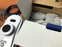 Panadiod-Robot limpiacristales inteligente, limpiador de ventanas con succión potente, anticaídas, Control remoto