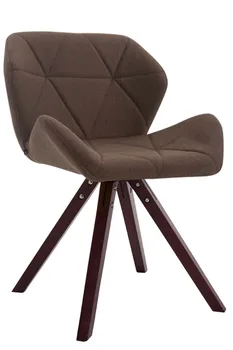 

Besucherstuhl Tyler Stoff Square cappuccino (eiche)