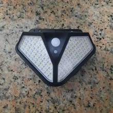 Solar-Light Motion-Sensor Garden-Decoration Goodland Powered Wall-Street Outdoor 100 Led