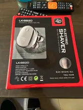 Kit de Afeitadora eléctrica con pantalla digital, Afeitadora eléctrica para Barba, seco y mojado, para hombre, máquina de afeitar facial y corporal