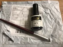 Pincel de dibujo para manicura, Gel UV para esmalte de cristal acrílico que se decolora, imagen francesa, degradado de flores, herramienta de manicura