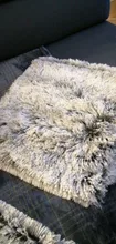 Pillowcase Cover Sofa-Decorative Bedroom Soft-Fur Plush Living-Room 43x43cm New