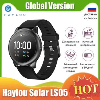 

Xiaomi Youpin Haylou Solar LS05 SmartWatch Sports Metal Heart Rate Sleep Monitor IP68 Waterproof iOS Android English Version