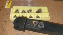 SER1616H16 SER2020K16 SER2525M16 rosca externa torno herramientas de torneado de 16ER insertos de carburo CNC titular