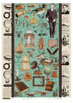 

Rice paper for Decoupage "" craft Premier "", A3, 25 g/m, "" Uncle "" cpd0571