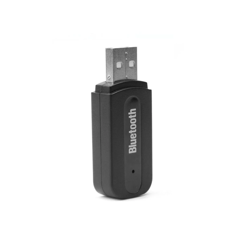 Черный 2PCBluetooth приемник автомобильный Bluetooth AUX 3,5 мм музыкальный Bluetooth беспроводной аудио приемник Handsfree Вызов автомобильный передатчик Авто адаптер - Цвет: Черный