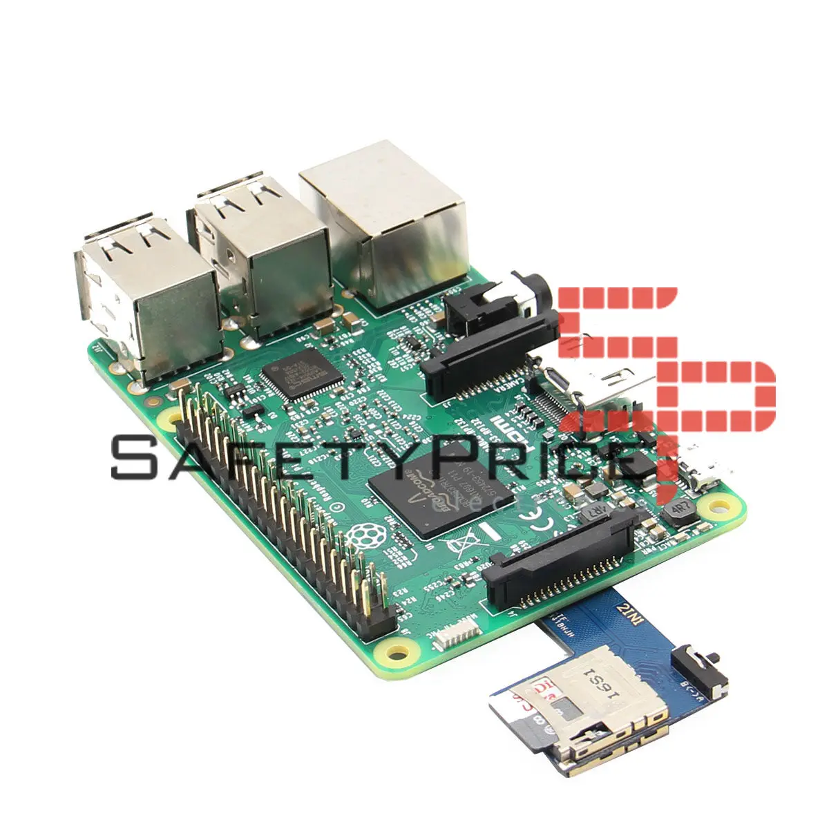 Dual Micro SD for Raspberry Pi 3 2 B + Double 2in 1 2in1 Retropie Recalbox SP | Электронные компоненты и