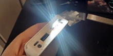 Lámpara de tienda de campaña para acampar, linterna de bajo consumo de energía portátil para exteriores, Mini llavero móvil ultradelgado USB LED de noche