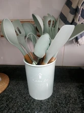 Utensils-Set Storage-Box-Tools Baking-Tools Silicone Kitchenware Non-Stick Heat-Resistant