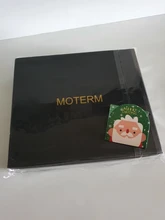Moterm-Agenda de anillos de lujo con carpeta de anillos plateados, organizador de Agenda, diario, Bloc de notas, cuaderno de bocetos, A5, 30 MM, nueva serie