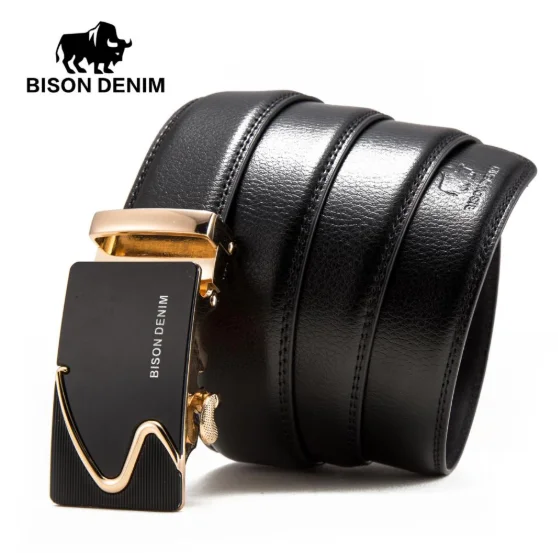 Ремень с автоматической пряжкой Bison Denim N71324