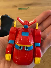 Figuras de acción Min Gogo Dino ABS para niños, juguete de transformación de dinosaurio para regalo, Deformación de coche, avión, REX, PING, VIKI, TOMO