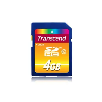 

Transcend TS4GSDHC10 flash memory 4 GB SDHC Class 10