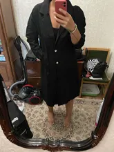 ZANZEA-gabardina de lino y algodón para mujer, abrigo informal con solapa y un solo pecho, para oficina, S-5XL