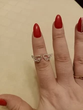 Anillo alas de Ángel ajustables de circonia para mujer, anillos Micro pavé de Color dorado, joyas anillos de moda, regalos para mujer