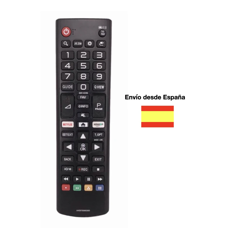 Mando tv control remoto television para LG televisor smart tv