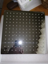 EVERSO-Cabezal de ducha de lluvia de acero inoxidable, ultrafino, acabado cromado, redondo y cuadrado, 12/10/8/6/4 pulgadas