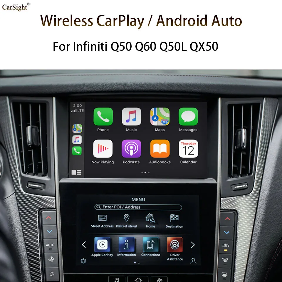 Беспроводной Android автоматическая машина для упаковки в CarPlay для Infiniti Q50 Q60 QX50 Q50L Android навигация OEM 8 дюймовый монитор Беспроводной Android автоматическая машина для упаковки в CarPlay для Infiniti Q50 Q60 QX50 Q50L Android навигация OEM 8 дюймовый монитор
