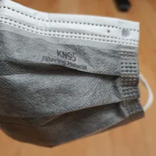 20 unids/caja CE KN95 5 capas máscara gris carbono activado polvo respirador máscara protectora para la cara a prueba de polvo FFP2 coreano KN95 ffp2mask