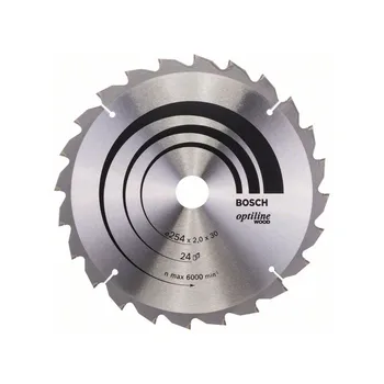 

BOSCH-circulate saw Blade Optiline Wood 254x30x2,0mm 24