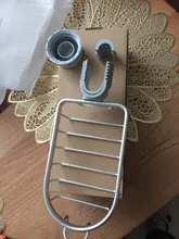 Shelf Organizer Rack-Holder Shampoo Soap Shower-Storage Aluminum-Basket for with Hooks