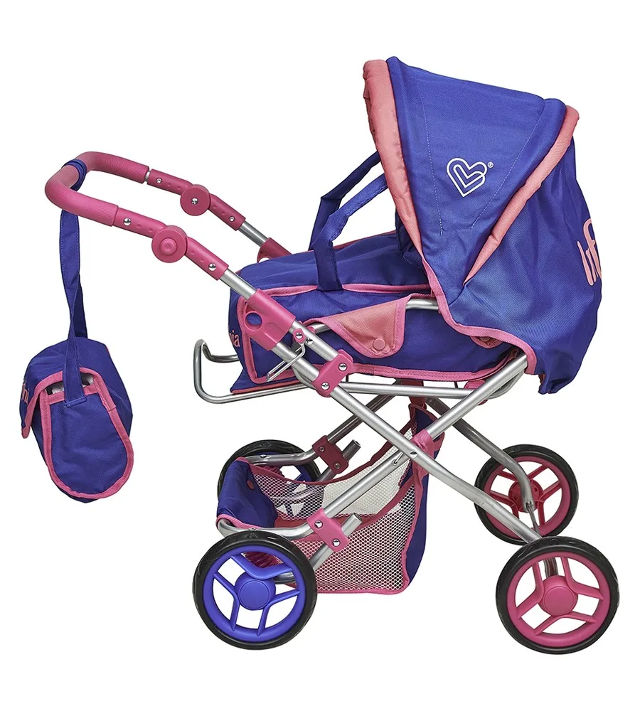 Doll Stroller-Toys for Children-Doll Furniture-Doll House- Educational toy 2 in 1 &BUGGY BOOM Infinia Collection.
