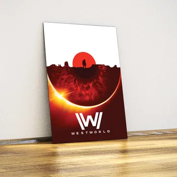 

Westworld - Metal Poster