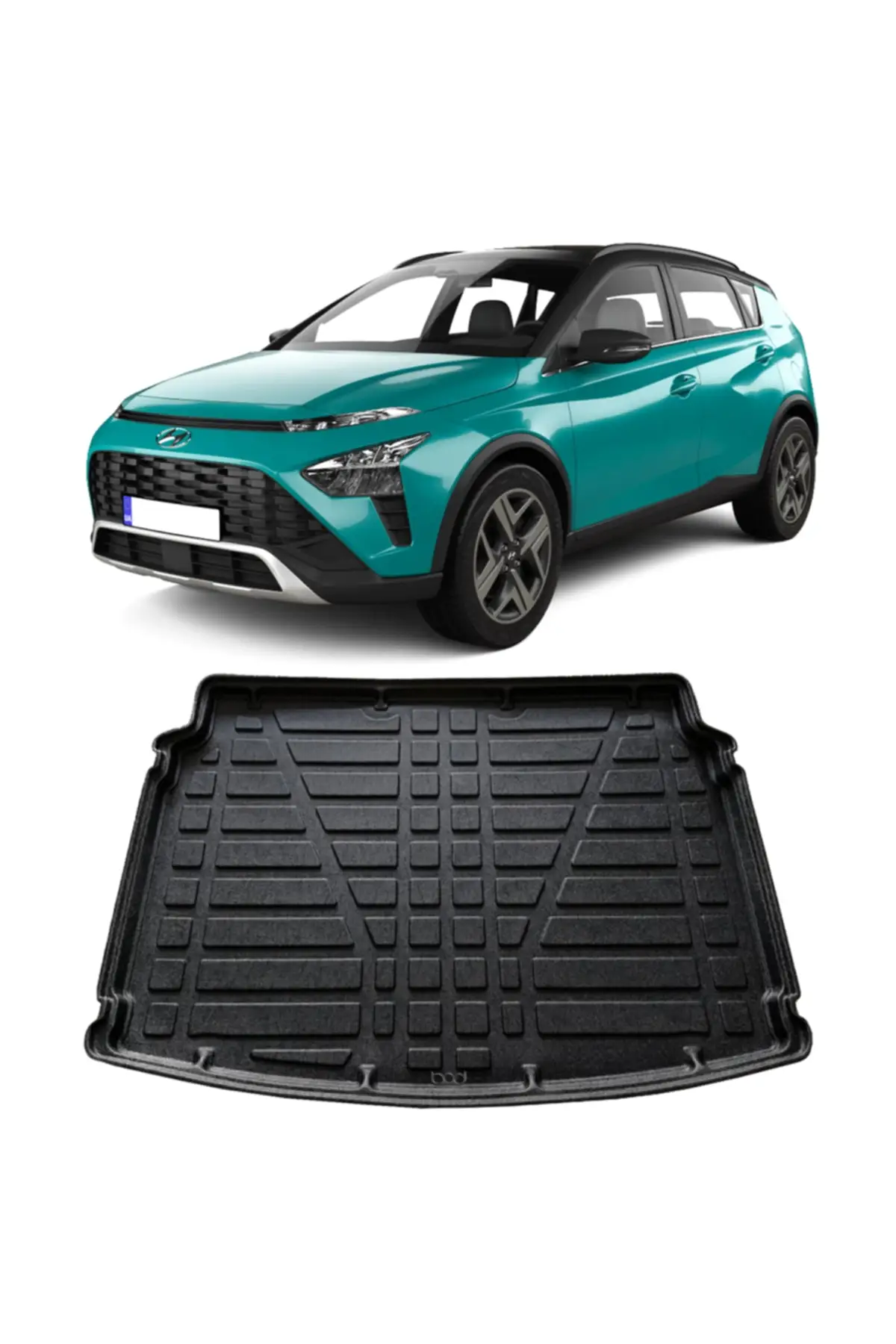 For Hyundai Bayon 2021 and After Custom Car Trunk Mat Fit For Car Rear Boot Liner Trunk Cargo