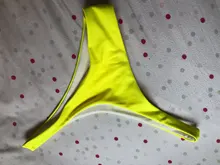 Conjunto de Bikini brasileño sin relleno para mujer, bañador Sexy de realce, traje de baño Bandage en 4 colores, envío directo
