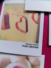 40 unids/lote corazón Mini Lomo tarjeta de felicitación tarjeta postal de cumpleaños Sobre Carta juego de tarjetas de regalo Kawaii papelería Papeleria