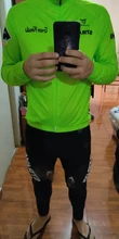 2020 Strava Jersey Ciclismo hombres conjunto de manga larga bicicleta MTB Ropa de traje de Ropa de Hombre Ropa de bicicleta 20D GEL pantalones de babero