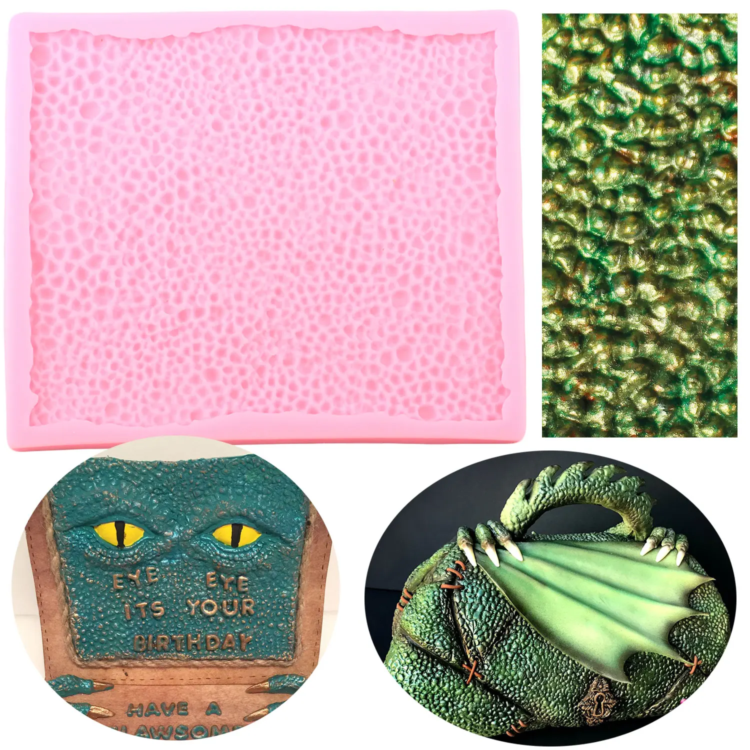 Molde de Dragão: A Ferramenta Essencial para Decoração Criativa em Doces e  Artesanatos