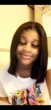 Bob corto peluca recta T malla con división 100% pelucas de cabello humano para las mujeres negras Natural peluca brasileña Remy Pre cierre desplumado pelo
