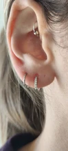 ROXI-pendientes de aro pequeño de Plata de Ley 925 para mujer, aretes simples de círculo redondo de cristal de circón, joyería con rayos geométricos 2020