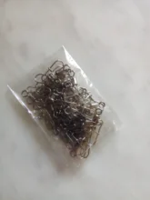 FISHINAPOT-30 unids/lote 2 #-10 #, Conector de acero inoxidable, cebo giratorio para pesca, anzuelo giratorio de bloqueo rápido